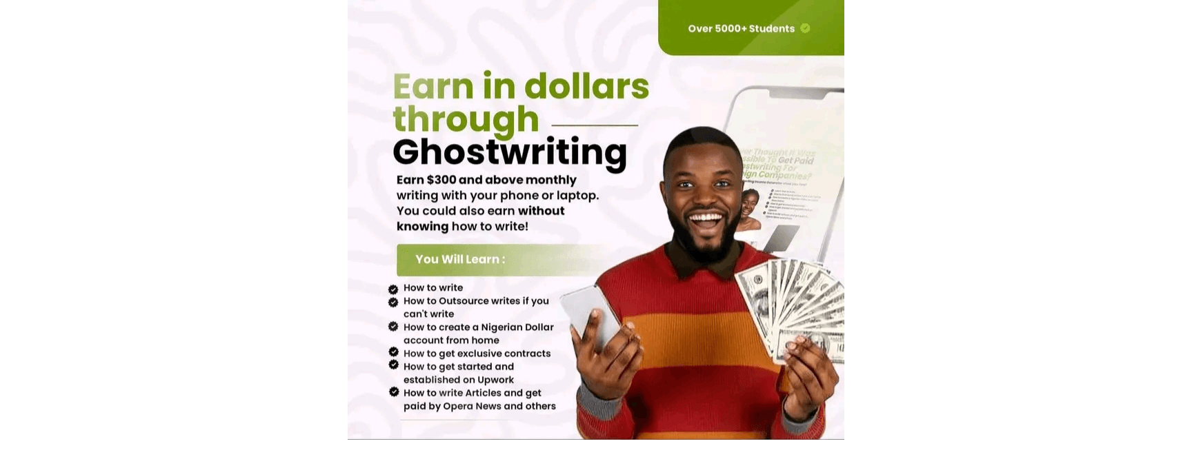 Ghostwriting Income Generator 